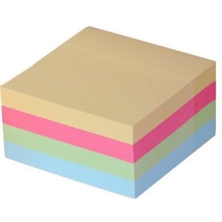 Notes samoprzylepny (karteczki) Titanum mix pastelowy 400k [mm:] 76x76 (SF-02)