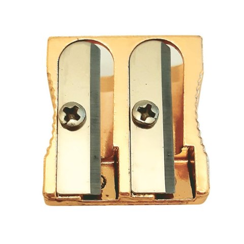 Temperówka Interdruk Satin Gold podwójna mix metal Temperówka Interdruk Satin Gold podwójna mix metal