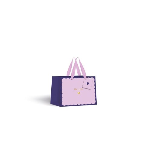 Torba prezentowa Interdruk GOLD 18x23x10 A5 (190g mała pozioma)
