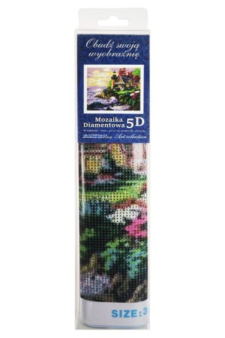 Zestaw kreatywny Titanum Craft-fun Diamentowa mozaika 30x40cm Latarnia morska (TMS24909)
