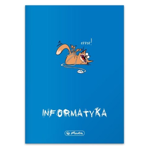 Zeszyt Herlitz Informatyka Eco PP 9500097 A5 60k. 70g kratka (400198104) Zeszyt Herlitz Informatyka Eco PP 9500097 A5 60k. 70g kratka (400198104)