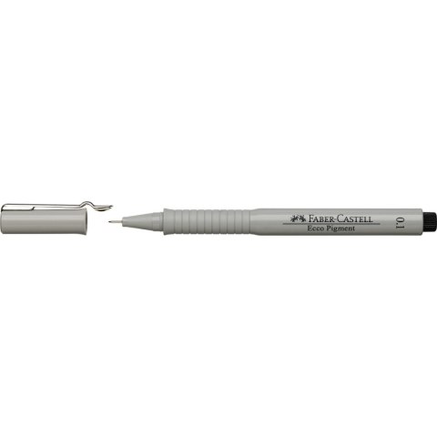 Cienkopis kreślarski Faber Castell Ecco Pigment czarny 0,1mm 1kol. (FC166199) Cienkopis kreślarski Faber Castell Ecco Pigment czarny 0,1mm 1kol. (FC166199)