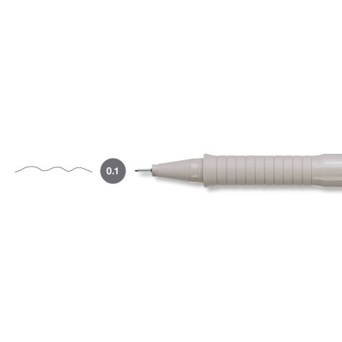 Cienkopis kreślarski Faber Castell Ecco Pigment czarny 0,1mm 1kol. (FC166199) Cienkopis kreślarski Faber Castell Ecco Pigment czarny 0,1mm 1kol. (FC166199)
