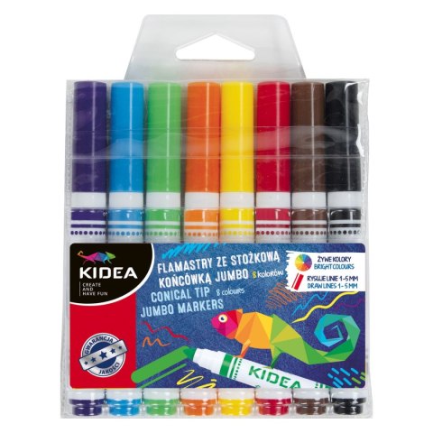 Flamaster Kidea 8 kol. (FSKJ8KA) Flamaster Kidea 8 kol. (FSKJ8KA)