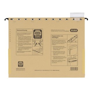 Skoroszyt Elba Vertic Ultimate wiszący personalno-kredytowy A4 brązowy karton 230g (100082310)