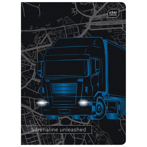 Zeszyt Interdruk A5 32k. 70g trzy linie Zeszyt Interdruk A5 32k. 70g trzy linie