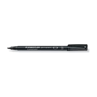 Foliopis Staedtler lumocolor czarny 1,0-2,5mm (S 314-9)