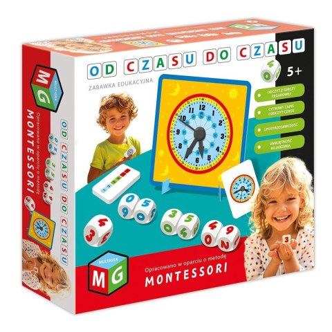 Gra edukacyjna Multigra MONTESSORI OD CZASU DO CZASU - NAUKA CZASU Gra edukacyjna Multigra MONTESSORI OD CZASU DO CZASU - NAUKA CZASU
