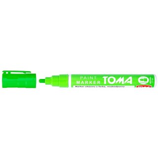 Marker olejowy Toma JASNO ZIELONY zielony jasny 2,5mm okrągła końcówka (to-40)
