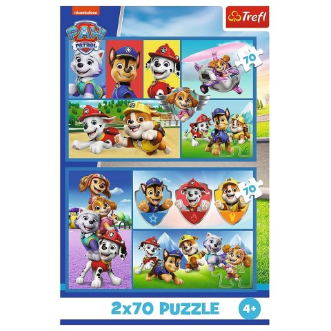 Puzzle Trefl Psi Patrol rządzi 140 el. (34441)