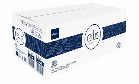 Ręcznik składany V Ellis Professional biały 100% celuloza (2646) Ręcznik składany V Ellis Professional biały 100% celuloza (2646)