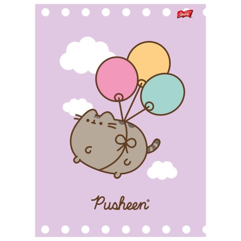 Zeszyt Unipap Pusheen A4 32k. 70g krata