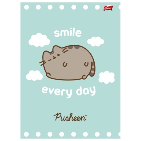 Zeszyt Unipap Pusheen A4 32k. 70g krata