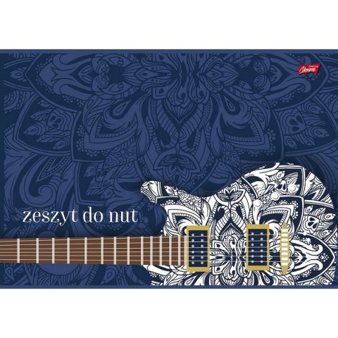Zeszyt do nut St.Majewski A4 16k. 70g pięciolinia Zeszyt do nut St.Majewski A4 16k. 70g pięciolinia