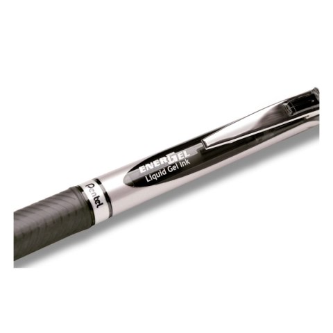 Cienkopis Pentel ENERGEL BLN 75 czarny 0,25mm 4kol.