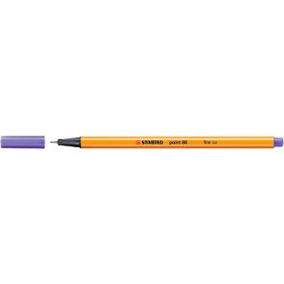 Cienkopis Stabilo liliowy 0,4mm 1kol. (88/59)