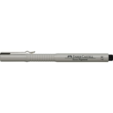 Cienkopis kreślarski Faber Castell Ecco Pigment czarny 0,7mm 1kol. (FC166799) Cienkopis kreślarski Faber Castell Ecco Pigment czarny 0,7mm 1kol. (FC166799)