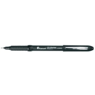Marker do cd Titanum czarny 0,5mm (PY1094C-01)