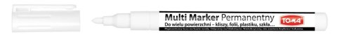 Marker specjalistyczny Toma soft biały 1,5mm okrągła końcówka (TO-333 0 1)