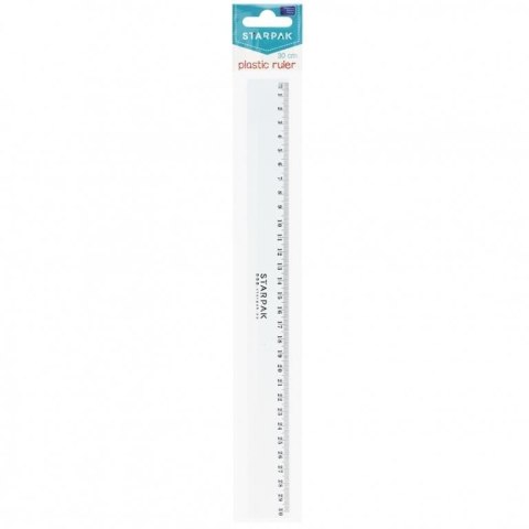 Linijka plastikowa Starpak 30cm (472867) Linijka plastikowa Starpak 30cm (472867)