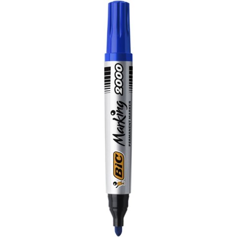 Marker permanentny Bic Marking 2000 niebieski 1,5mm okrągła końcówka (8209143) Marker permanentny Bic Marking 2000 niebieski 1,5mm okrągła końcówka (8209143)