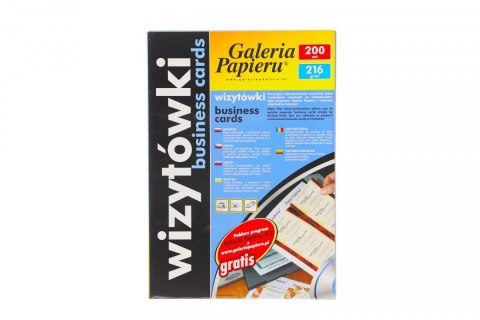 Papier ozdobny (wizytówkowy) Galeria Papieru Unia A4