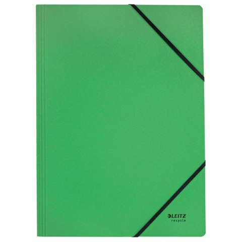 Teczka kartonowa na gumkę recycle A4 zielona 430g Leitz (39080055) Teczka kartonowa na gumkę recycle A4 zielona 430g Leitz (39080055)