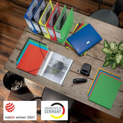 Teczka kartonowa na gumkę recycle A4 zielona 430g Leitz (39080055) Teczka kartonowa na gumkę recycle A4 zielona 430g Leitz (39080055)