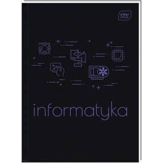 Brulion Interdruk INFORMATYKA A5 80k. 70g krata