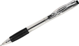 Długopis olejowy Titanum automatyczny czarny 0,7mm (BPGBLACK ECONOMY)