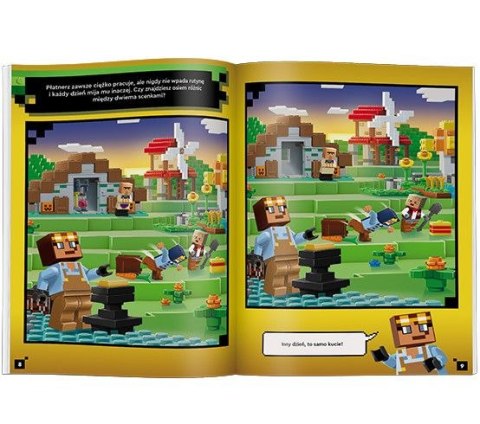 Książka dla dzieci Ameet LEGO® Minecraft®. Przygody Płatnerza (MQBZ-5201) Książka dla dzieci Ameet LEGO® Minecraft®. Przygody Płatnerza (MQBZ-5201)