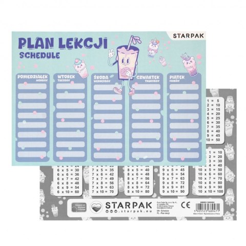 Plan lekcji Starpak (560062) Plan lekcji Starpak (560062)