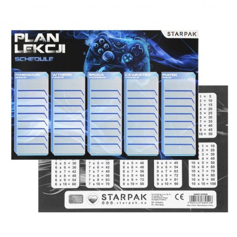 Plan lekcji Starpak Gaming (560066) Plan lekcji Starpak Gaming (560066)