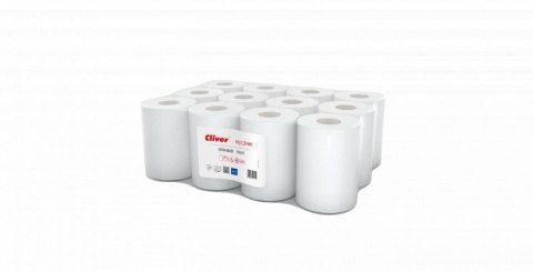 Ręcznik rolka Cliver papier kolor: biały (5951)