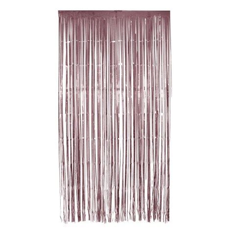Dekoracja Arpex kurtyna złotoróżowa 100x200cm (HF3607) Dekoracja Arpex kurtyna złotoróżowa 100x200cm (HF3607)