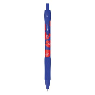Długopis wymazywalny Interdruk TUTTO BELLO z gripem niebieski 0,7mm (żelowy)