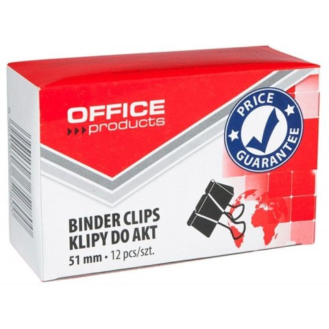 Klipy Office Products 51mm czarny (18094119-05) Klipy Office Products 51mm czarny (18094119-05)