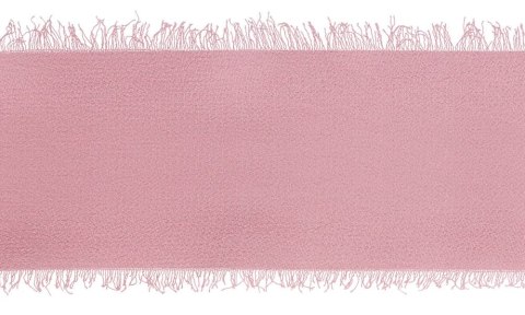Wstążka Titanum Craft-Fun Series szyfonowa strzępiona 40x10 [mm x m] różowa ciemna (WJ40-10-081BRC)