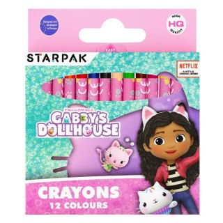 Kredki świecowe Starpak Gabby 12 kol. (529130)