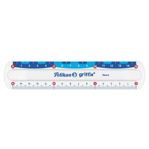 Linijka plastik Pelikan Griffix 822275 15cm (300000445) Linijka plastik Pelikan Griffix 822275 15cm (300000445)
