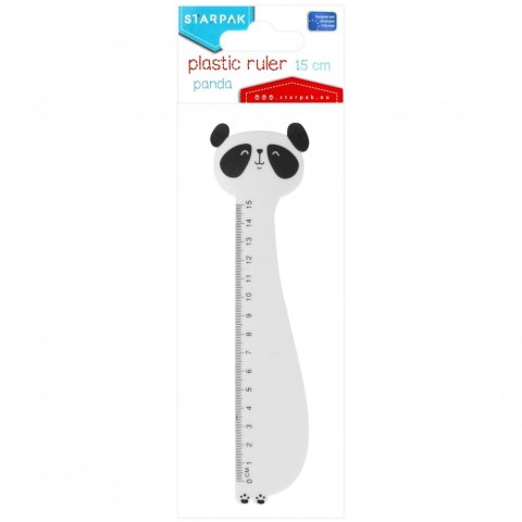 Linijka plastikowa Starpak 15cm (491023) Linijka plastikowa Starpak 15cm (491023)