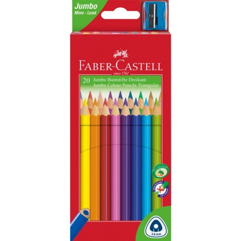 Kredki ołówkowe Faber Castell 20 kol. Kredki ołówkowe Faber Castell 20 kol.