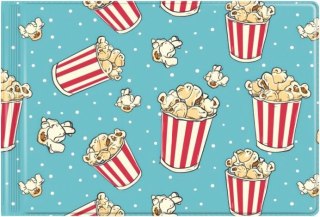 Okładka na dokumenty Biurfol Mała POPCORN (OD-33-39)