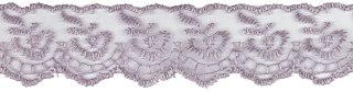 Wstążka Titanum Craft-Fun Series Koronka 38x2 [mm x m] szara (24BR0201-77(G))