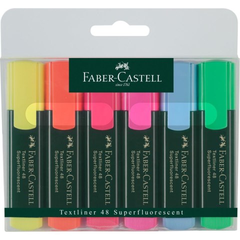Zakreślacz Faber Castell 48 mix (FC154806) Zakreślacz Faber Castell 48 mix (FC154806)
