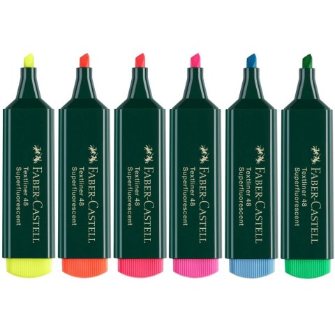 Zakreślacz Faber Castell 48 mix (FC154806) Zakreślacz Faber Castell 48 mix (FC154806)