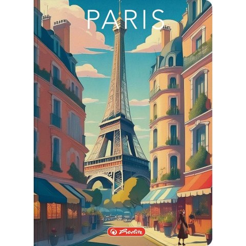 Brulion Herlitz Retro City A5 96k. 70g krata (400196840) Brulion Herlitz Retro City A5 96k. 70g krata (400196840)