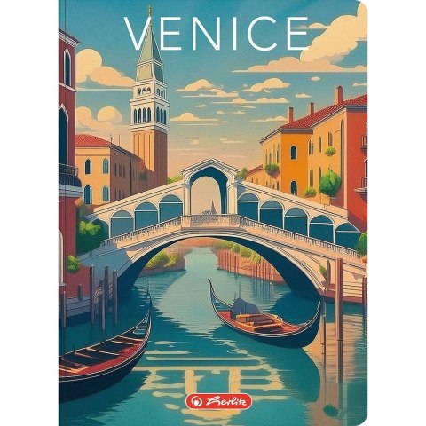 Brulion Herlitz Retro City A5 96k. 70g krata (400196840) Brulion Herlitz Retro City A5 96k. 70g krata (400196840)