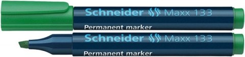 Marker permanentny Schneider Maxx 133 zielony 1,0-3,0mm ścięta końcówka (SR113304) Marker permanentny Schneider Maxx 133 zielony 1,0-3,0mm ścięta końcówka (SR113304)