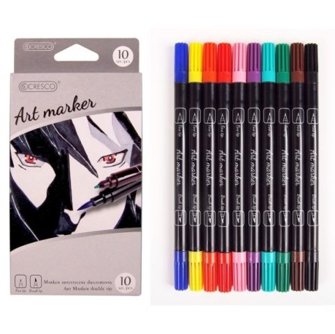 Marker specjalistyczny Cresco mix okrągła końcówka (212300)